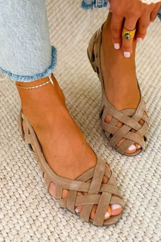 Deira sandaler ovanifrån – Vetro