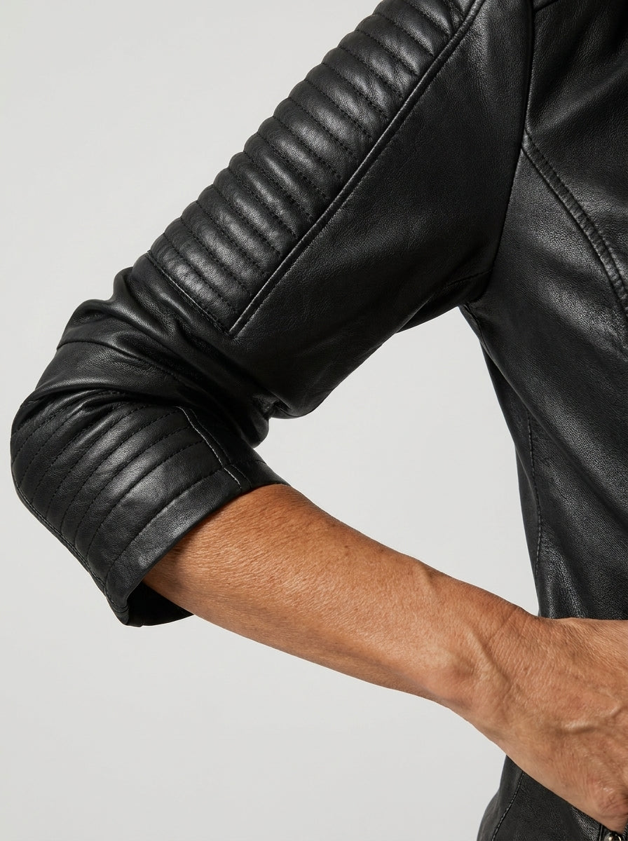 Biker™ | Giacca in Ecopelle con Zip