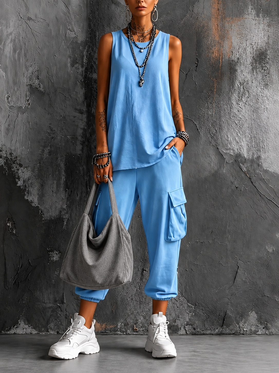 Noelia completo casual comfort urbano