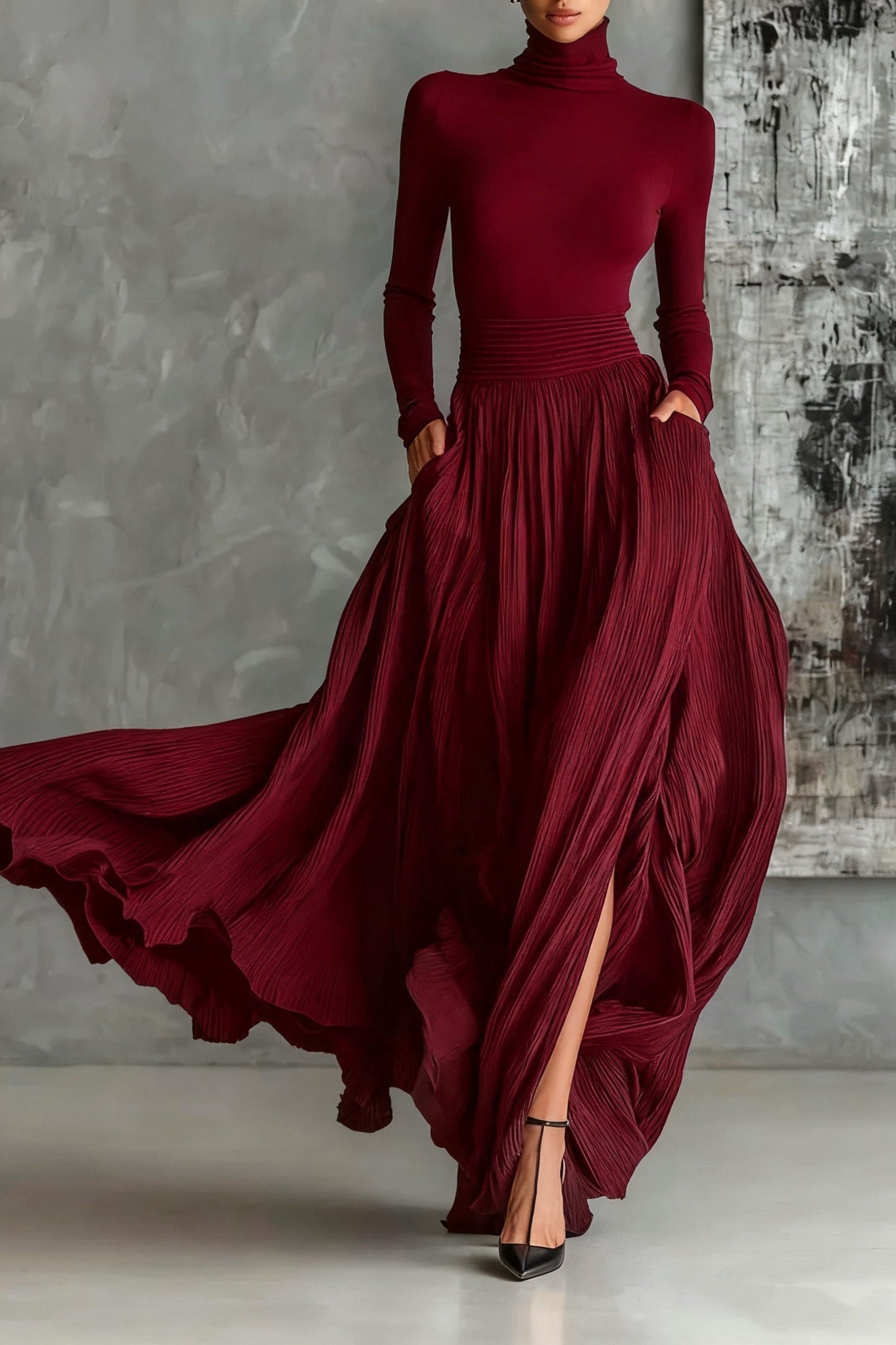 Martina - Rosso Scuro