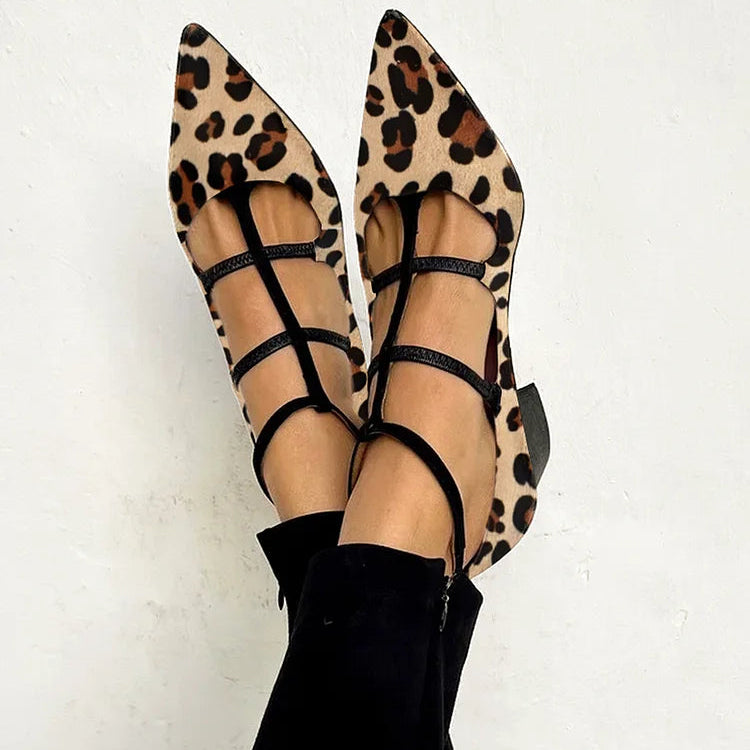Bridget™ | Scarpe con Tacco Leopardato