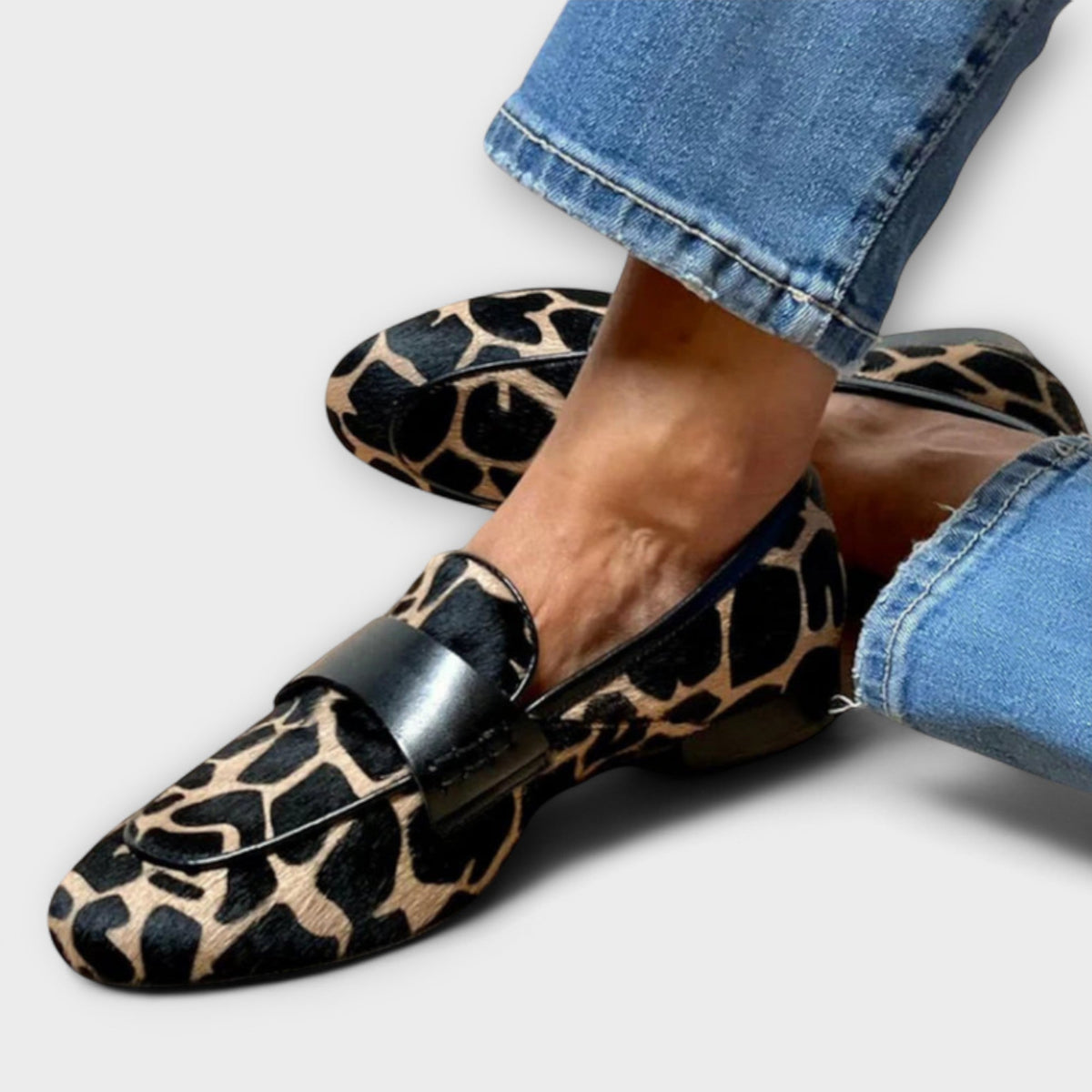 Sofia™ | Mocassini Leopardati