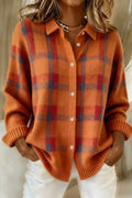 Maïwen™ | Cardigan a Quadri Morbido