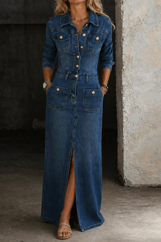 Leila giacca di jeans classica