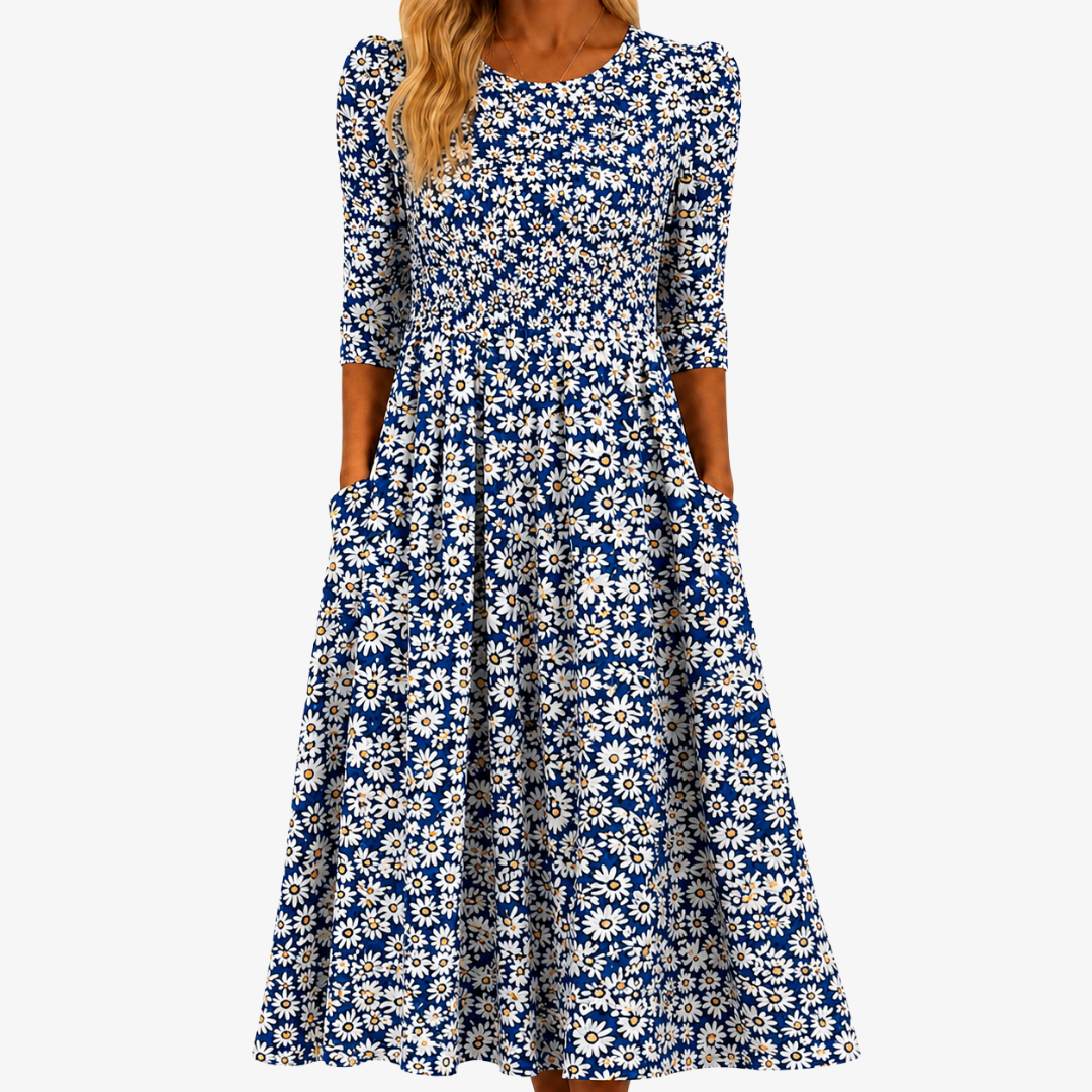 FIORELLA - VESTITO LUNGO A FIORI