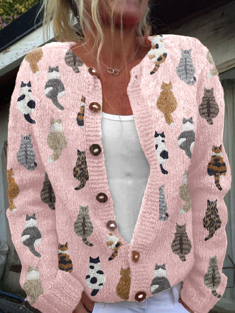 Charlotte - Cardigan Rosa