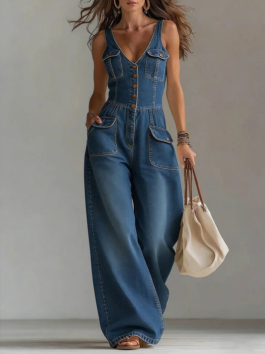 Sofia completo denim rilassato