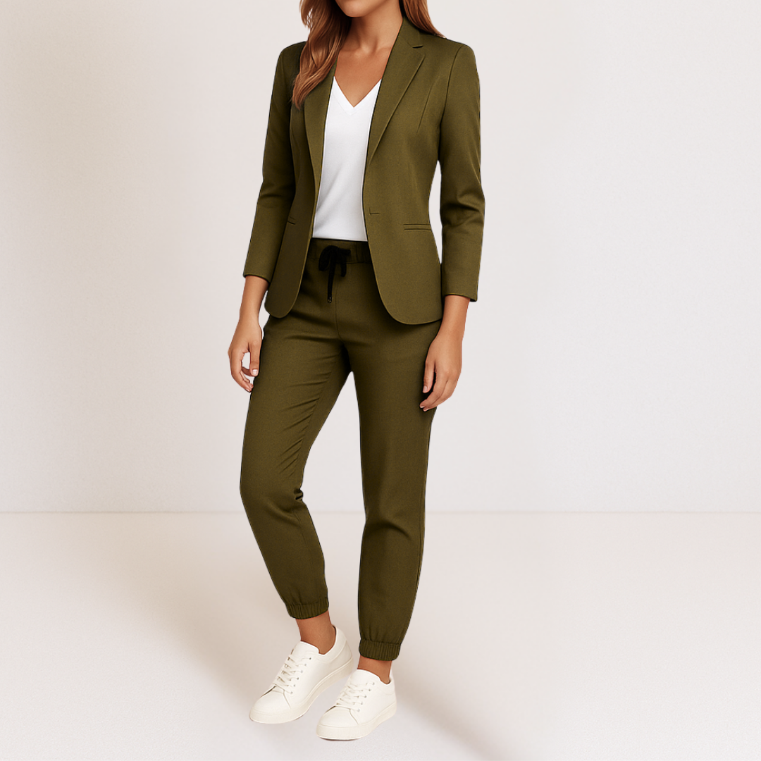 Agnese™ Completo Due Pezzi da Donna - Verde