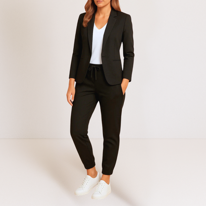 Agnese™ Completo Due Pezzi da Donna - Nero