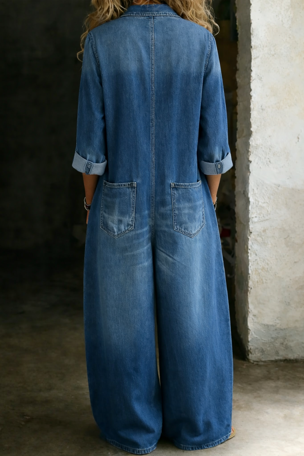 Lena salopette denim