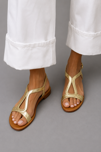 Ludovica slip-on sommarsandaler — modellbild