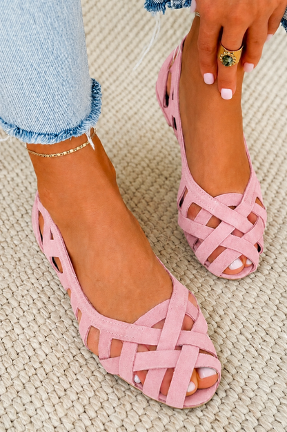 Deira sommarsandaler rosa – Vetro