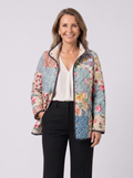 Chloé™ | Giacca Trapuntata Patchwork Floreale