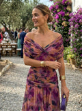 Hilda | Vestito lungo con scollo a V