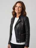 Biker™ | Giacca in Ecopelle con Zip