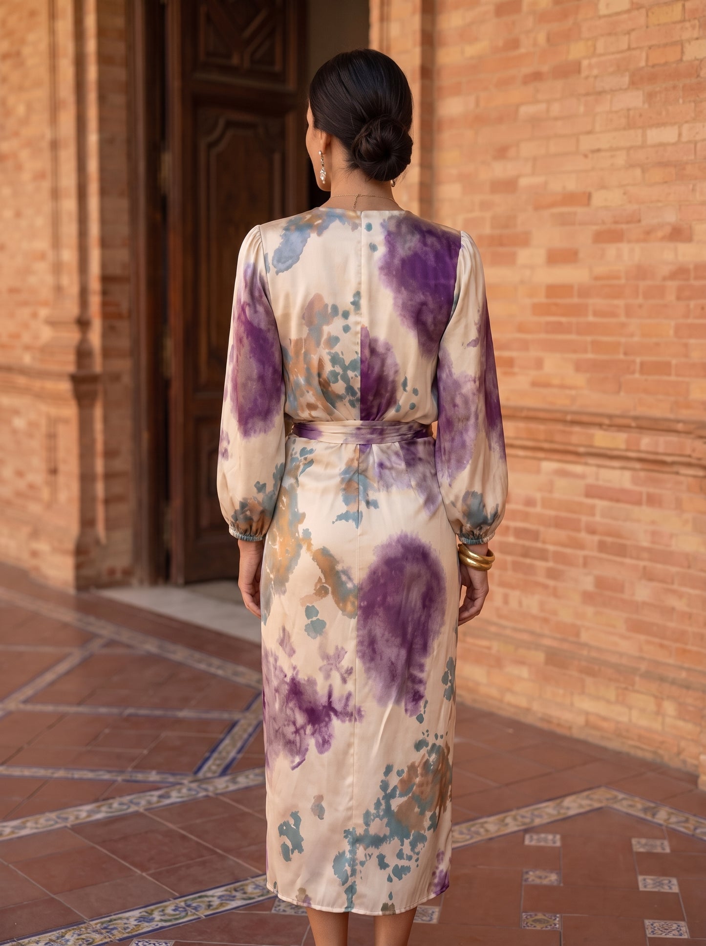 Inga | Vestito elegante con scollo a V