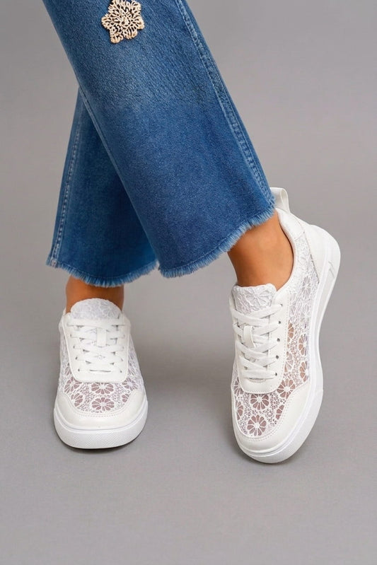 Dentelle™ | Sneaker in Pizzo Floreale