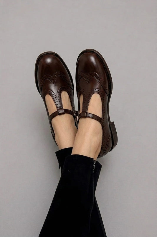 Sarah™ | Mary Jane con Cinturino a T