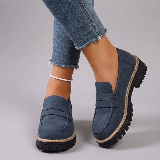 Elsa™ | Mocassini con Plateau Stile College