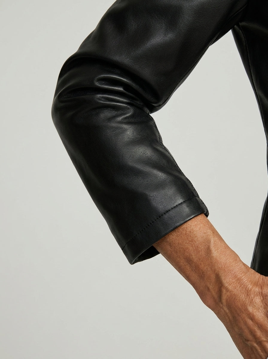 Vexa™ | Giacca Corta Biker in Ecopelle