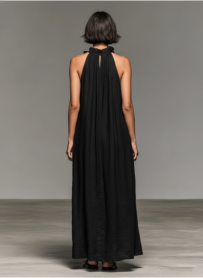 Laura | Maxi vestito con tasche