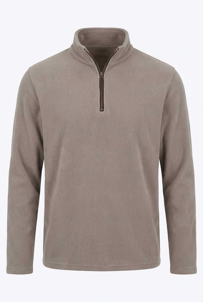 Lars | Fleecetröja taupe