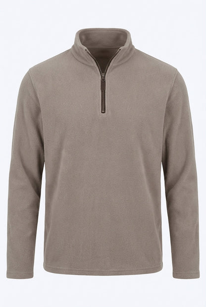 Lars | Fleecetröja taupe