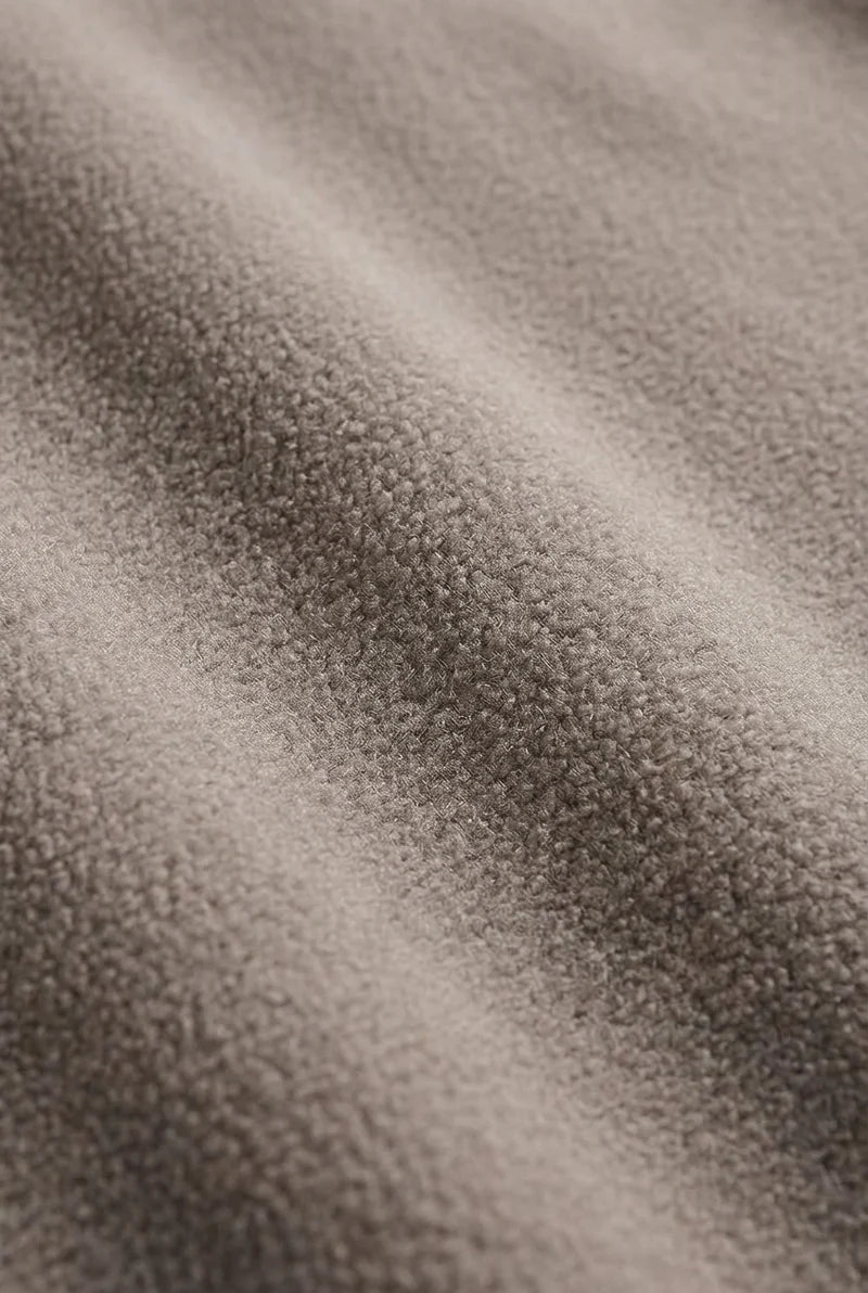 Lars | Fleecetröja taupe