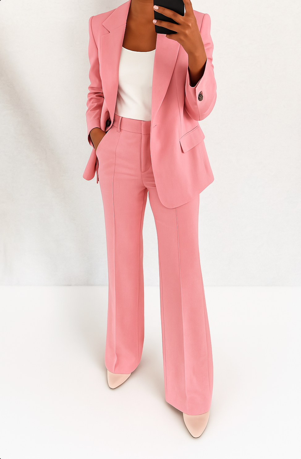 Patrizia™ Tailleur Elegante Sartoriale - Rosa