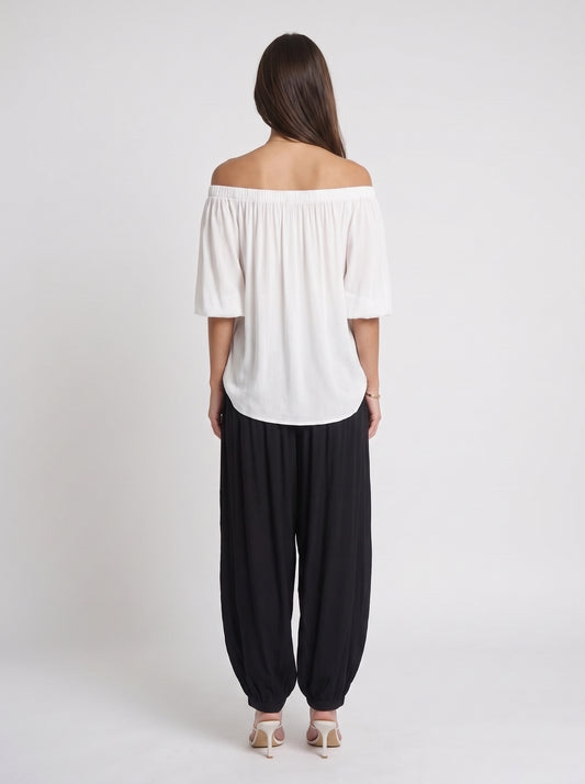 Saga | Coordinato bianco/nero