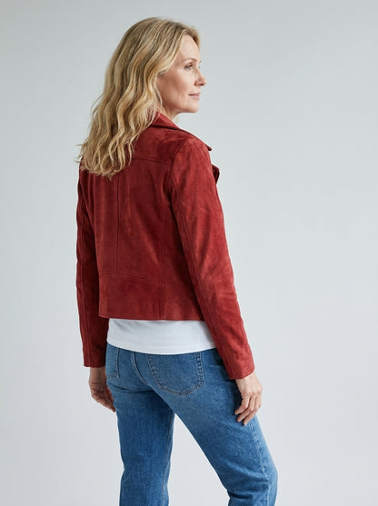Denia™ | Giacca Corta Multi-Zip con Collo a Revers