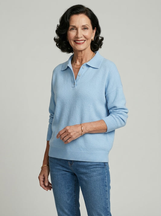 Valentine™ | Maglione in Maglia con Collo