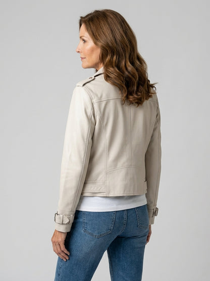 Kyra™ | Giacca Corta in Ecopelle Stile Y2K