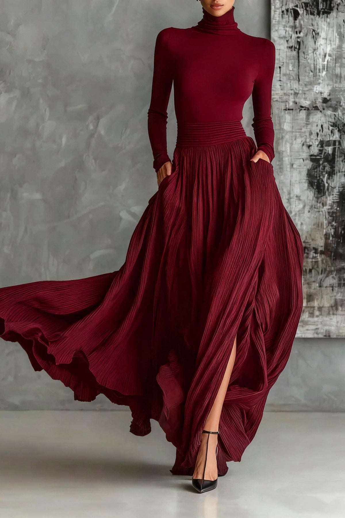 Martina - Rosso Scuro