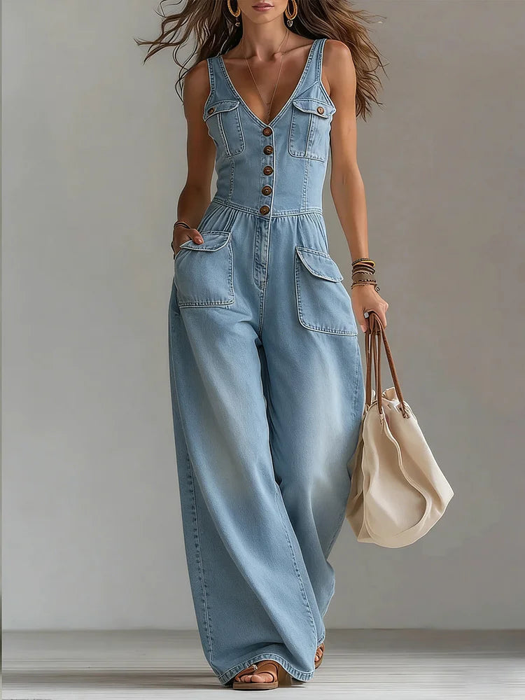 Sofia completo denim rilassato