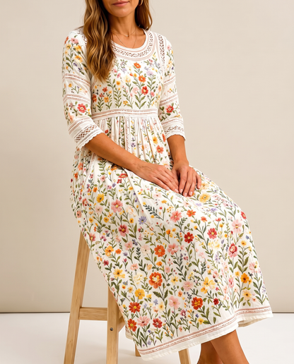 ARABELLA - VESTITO MIDI FLOREALE