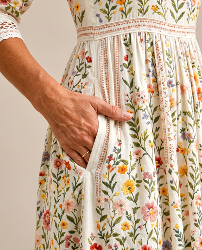 ARABELLA - VESTITO MIDI FLOREALE