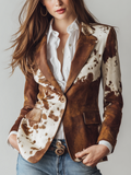 Hester™ | Blazer con Pannelli Maculati